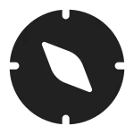 Compass Northwest SVG Icon